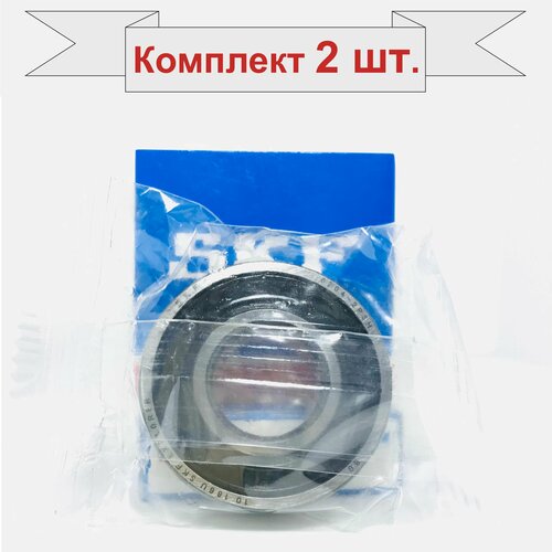 Подшипник SKF 6204-2RSH (180204; 6204-2RS) 2 шт, размеры 20x47x14 мм фото, описание