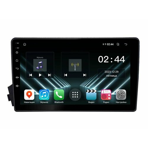 Штатная магнитола SsangYong Kyron 05-15 UNISON 2/32Gb IPS BT Wi-Fi CarPlay (158-09A1) фото, описание