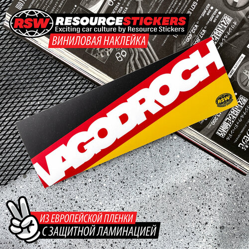 Наклейки на авто, slap sticker, VAGODROCH / Resource Stickers фото, описание