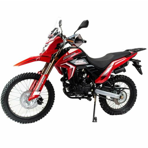 Мотоцикл Motoland GL250 ENDURO (172FMM-5/PR250) (XL250-В) красный фото, описание