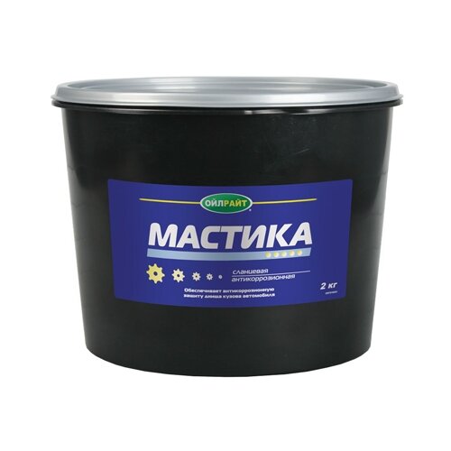 Антикор OILRIGHT Мастика сланцевая, 2 л фото, описание