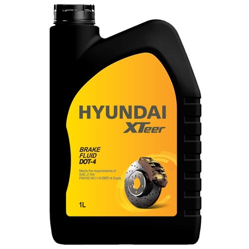 Тормозная жидкость HYUNDAI XTeer Brake Fluid Dot-4, 1, 1160 фото, описание