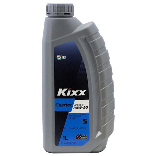 Масло трансмиссионное Kixx Geartec GL-5, 80W-90, 1 л фото, описание