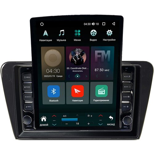 Штатная магнитола Skoda Octavia A7 2013-2020 Canbox M-Line 5610-1048 на Android 10 (4G-SIM, 2/32, DSP, QLed, Tesla) фото, описание