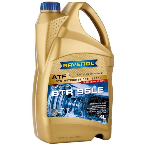 Масло трансмиссионное RAVENOL ATF BTR 95LE, 10W, 4 л, 1 шт. фото, описание