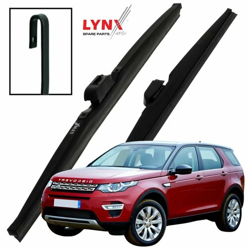 Дворники Land Rover Discovery Sport (1) L550 / Ленд Ровер Дискавер Спорт 2014 2015 2016 2017 2018 2019 Щетки стеклоочистителя зимние LYNXauto 650мм-500мм к-т 2шт. фото, описание