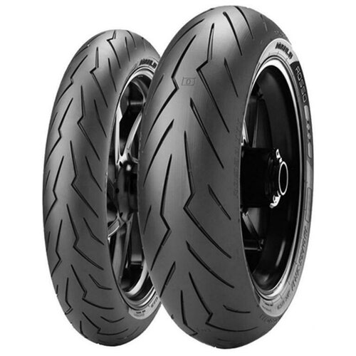 Шина для мотоцикла Pirelli Diablo Rosso III, задняя 17 190 55 1 шт. W (до 270 км/ч) 75 TL черный фото, описание