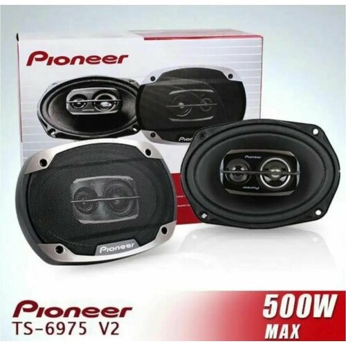 Авто Акустика Pioneer TS-6975V2 колонки в автомобиль, 3 полосы, 92 дБ, 80 Вт номинальная мощность фото, описание