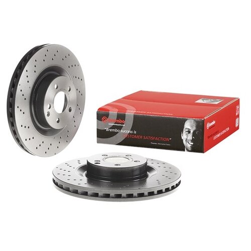 Тормозной диск передний brembo 09.A817.11 для Mercedes-Benz CL-class, Mercedes-Benz SL-class, Mercedes-Benz S-class, Mercedes-Benz E-class (1 шт.) фото, описание