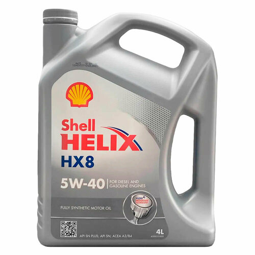 Моторное масло Shell Helix HX8 Synthetic 5W-40 (4 л.) (арт. 550040295) SHL-5W40HX8-4L фото, описание