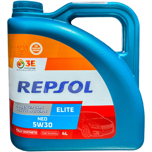 Моторное масло REPSOL ELITE NEO 5W-30 синтетическое 4л фото, описание