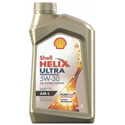 Shell Масло Моторное 5W30 Shell 1Л Синтетика Helix Ultra Professional Am-L Ru фото, описание