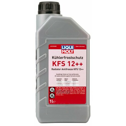 Антифриз (Концентрат) 1Л - Антифриз-Конц. Kuhlerfrostschutz Kfs 12++ LIQUI MOLY арт. 21134 фото, описание