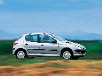 照片 10 汽车 Peugeot 206 掀背式 3-门 (2 一代人 2009 2013)