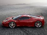 fénykép 9 Autó Ferrari 458 Italia kupé 2-ajtós (1 generáció 2009 2015)