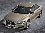 լուսանկար 19 Ավտոմեքենա Audi A8 սեդան (D4/4H [վերականգնում] 2013 2017)