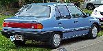 nuotrauka 5 Automobilis Daihatsu Charade Sedanas (4 generacija [atnaujinimas] 1996 2000)