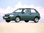 fénykép 7 Autó Toyota Starlet Hatchback 3-ajtós (80 series 1989 1996)
